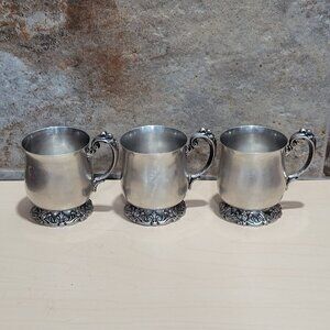 Reed & Barton 1629 King Francis  Punch Cup Set of 3